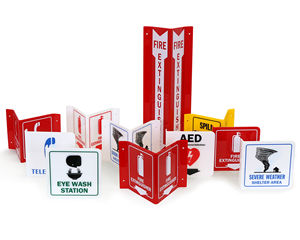 Projecting Safety Signage