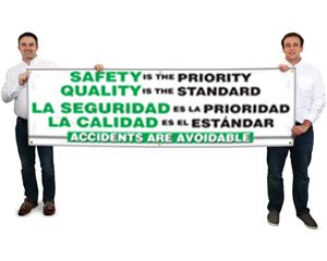 Safety Slogan Banners