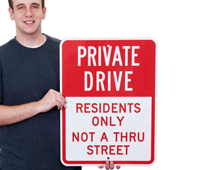 Resident Parking Signs