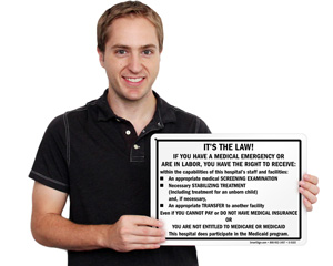 Medical Emergency Rights Signs