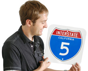 Interstate signs