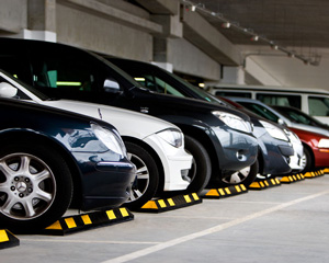 Rubber parking wheel stops