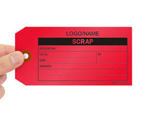 scrapped status label