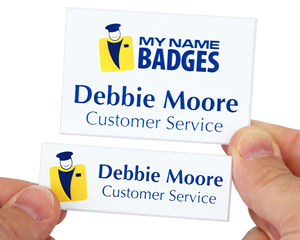 ProBadge Logo Name Badges