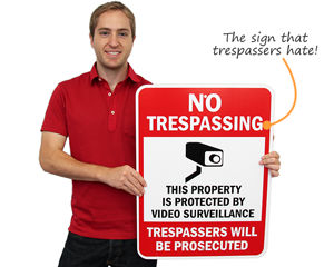 No Trespassing Signs