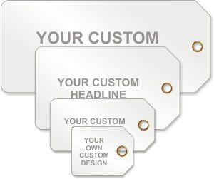 Form Style Plastic Tags