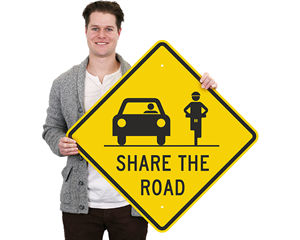 Share the Road Sign