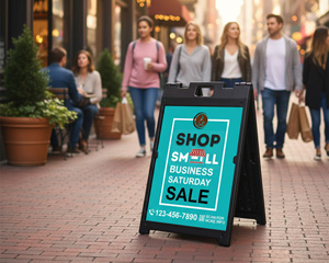 Small Business Sidewalk Sign