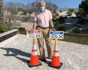 Social Distancing Floor Decal