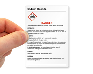 Sodium Fluoride Ghs Label