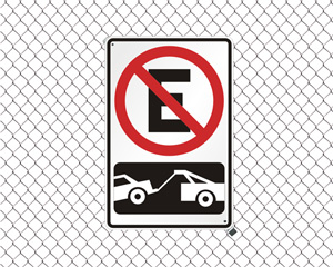 Spanish Towing Sign