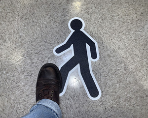 Special Shape SlipSafe™ Floor Sign