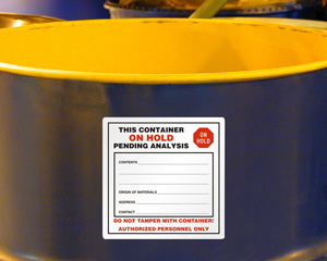 Container On Hold Notice