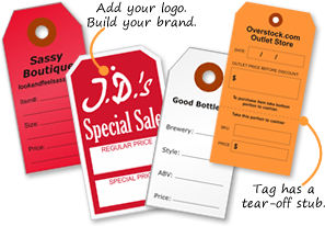 Custom Garment and Sales Tags