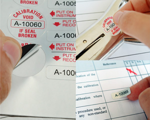 Destructible Round Label