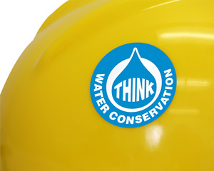 GoGreen™ Hard Hat Stickers