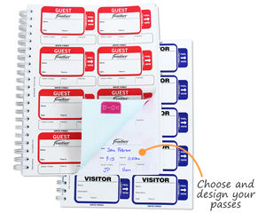 Time-Expiring One Day Visitor Pass System