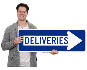 Traffic Direction Sign – 12 'x 36"