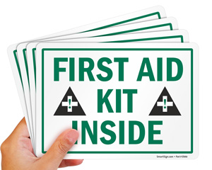 First Aid Kit Sign