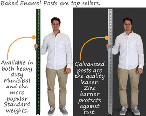 U-Channel Sign Posts