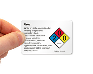 Nfpa Urea Label