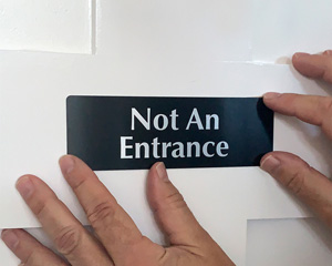 Use Other Door Signs