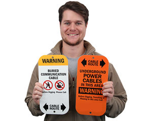 Utility Sign Markers