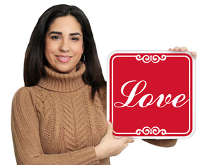 Valentine's Day Holiday Signs