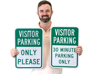 Visitor Parking Sign