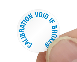 calibration void if broken label