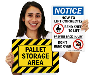 Warehouse Signs