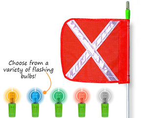 Warning Whips and Wheel Chock