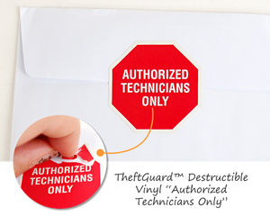 Warranty Void Labels