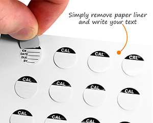 Write On Calibration Label