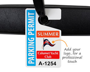Yacht club parking permit
