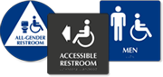 Accessible Restroom Signs