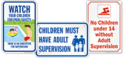 Looking for Adult Supervision Signs?