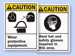 ANSI Caution Signs