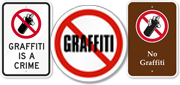 Anti Graffiti Signs