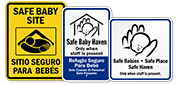 Baby Safe Haven Signs