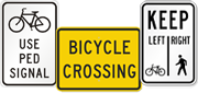 Bicycle Traffic Signs