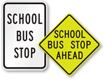 Looking for School Bus Stop Signs?