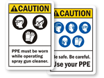 PPE Safety Signs