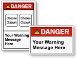 Custom Danger Labels