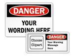 Custom Danger Labels