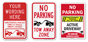 Customize Your Tow Sign