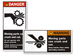 Cut Hazard Labels