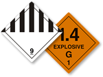 DOT HazMat Labels