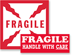 Fragile Stickers