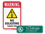 Funny No Soliciting Signs